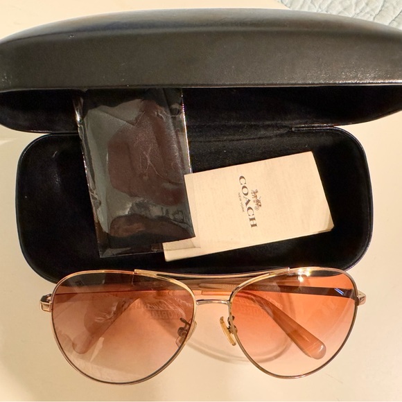 Coach Accessories - Coach Aviator sunglasses